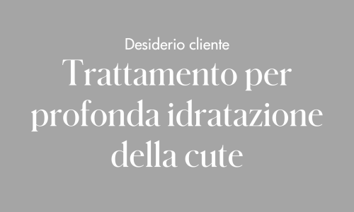 8. Idratazione cute